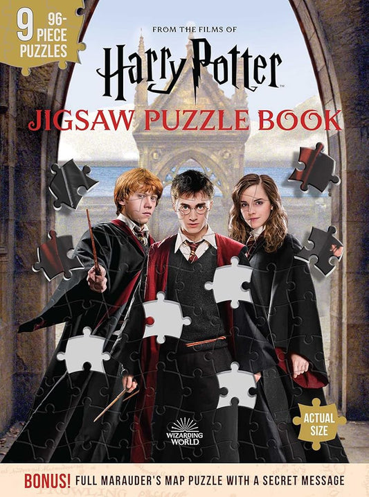 Harry Potter Jigsaw Puzzle Book (Jigsaw Puzzle Books) cover image