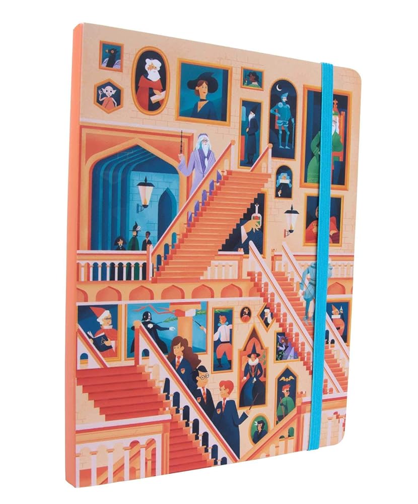 Harry Potter: Exploring Hogwarts ™ The Grand Staircase Notebook cover image