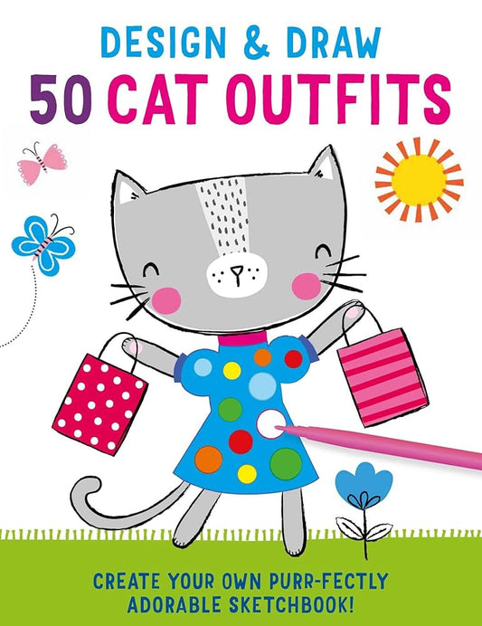 Design and Draw 50 Cat Outfits (iSeek) cover image