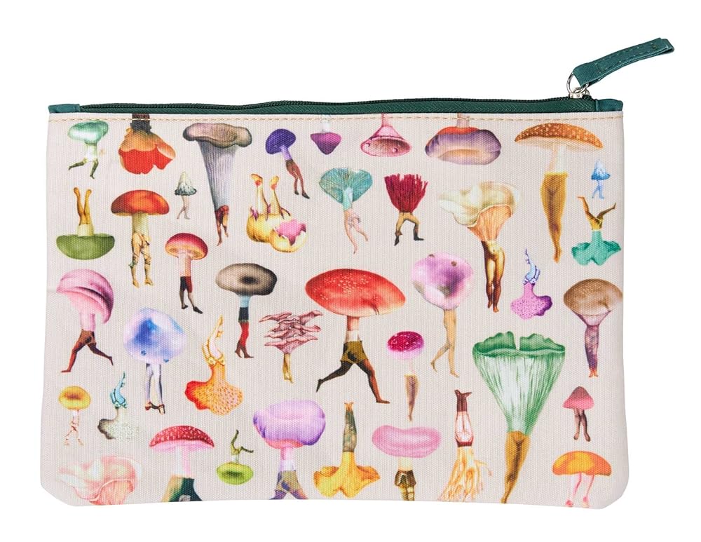 Art of Nature: Fungi Accessory Pouch: (Gifts for Mushroom Enthusiasts and Nature Lovers, Cute Stationery, Back to School Supplies) (Fantastic Fungi) cover image