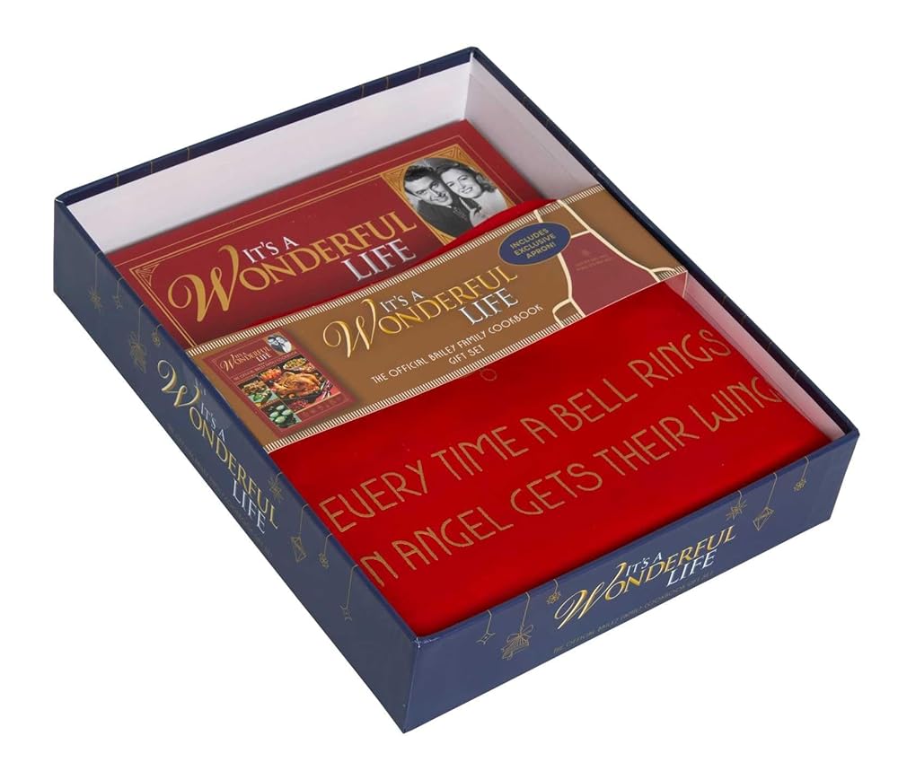 It's a Wonderful Life: The Official Bailey Family Cookbook: Gift Set (Holiday Cookbook, Christmas Recipes, Holiday Gifts, Classic Christmas Movies) cover image