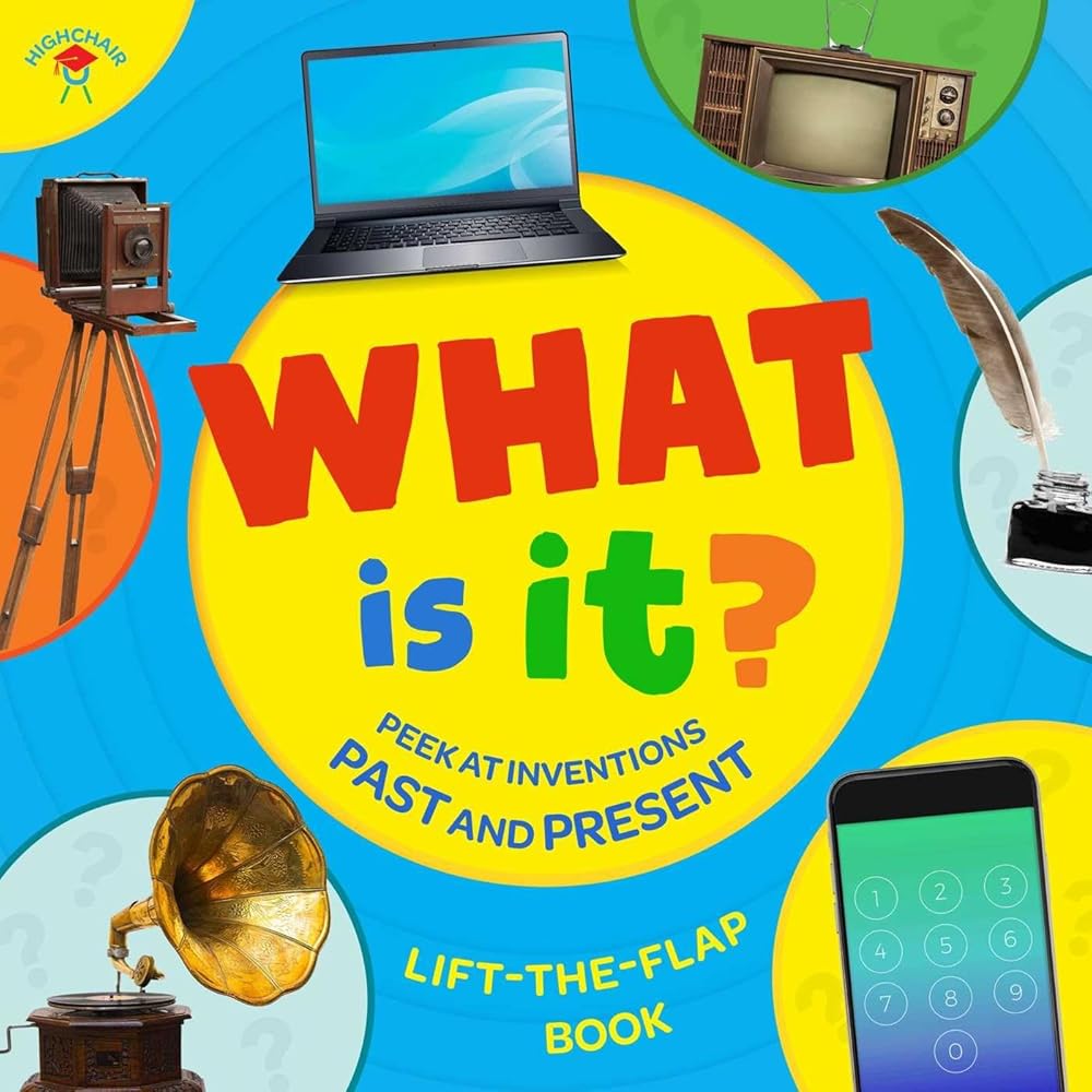 What Is It? (Highchair U): (Educational Board Books for Toddlers, Lift-the-Flap Board Book) cover image