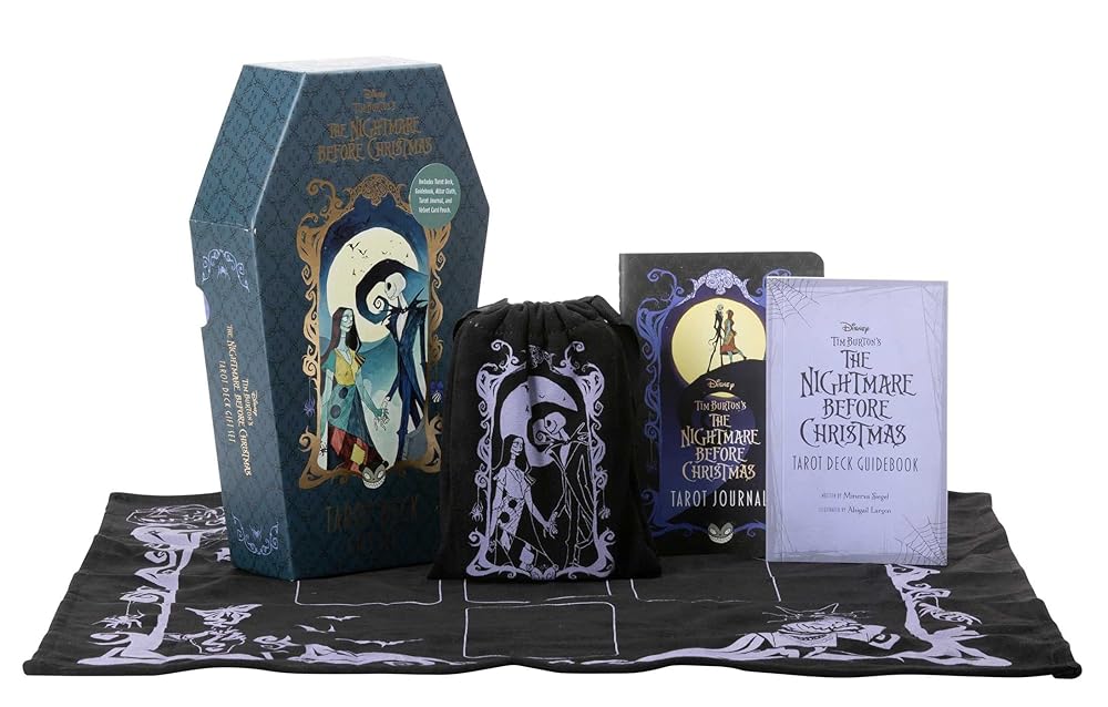 The Nightmare Before Christmas Tarot Deck and Guidebook Gift Set cover image
