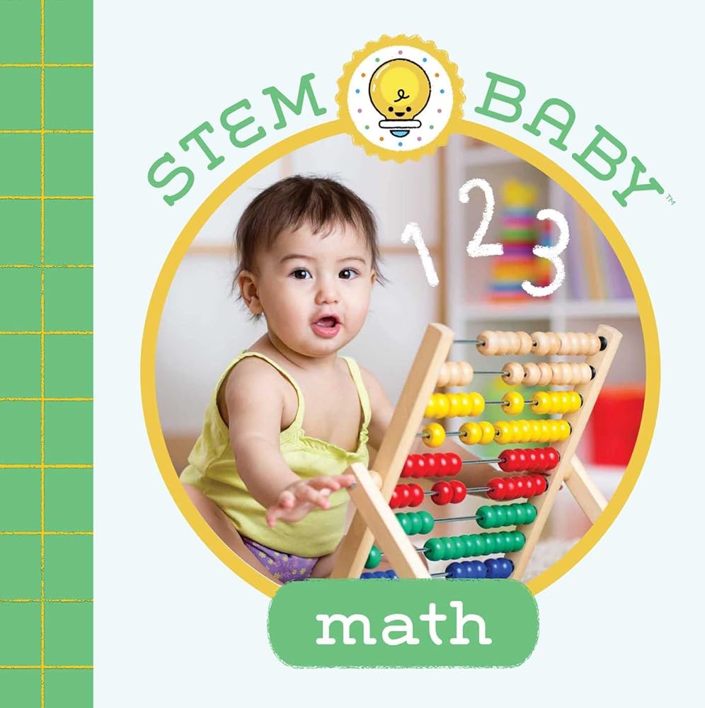STEM Baby: Math: (STEM Books for Babies, Tinker and Maker Books for Babies) cover image