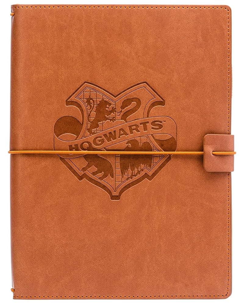 Harry Potter: Welcome To Hogwarts Traveler's Notebook Set: (Refillable Notebook) cover image