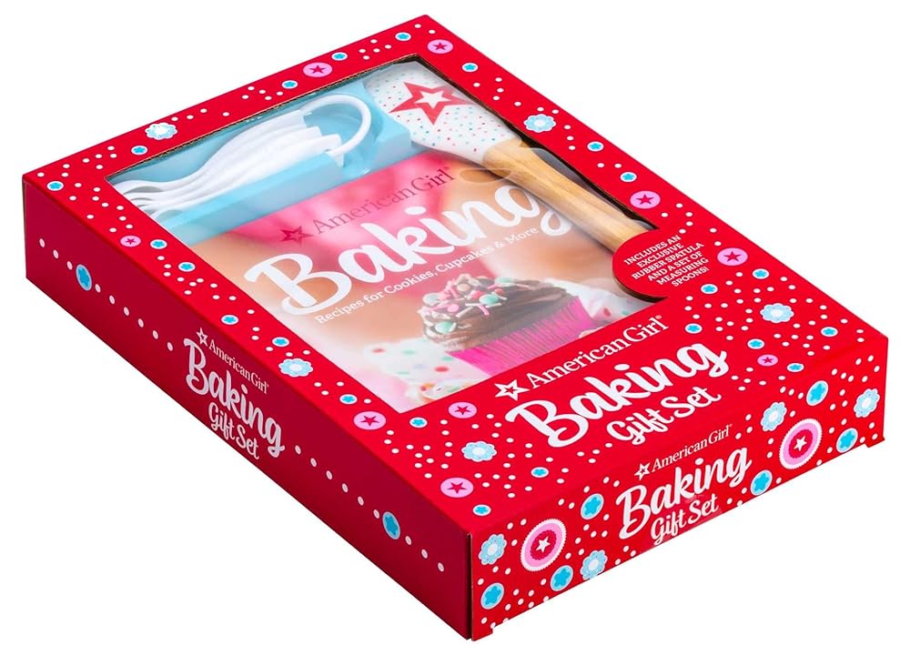 American Girl Baking Gift Set: Recipes for Cookies, Cupcakes & More (Kid's Cookbook, American Girl Doll) cover image