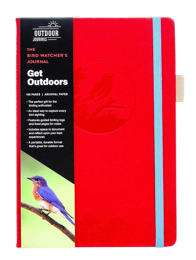 The Bird Watcher's Journal (Birding Log Book; Birding Field Diary; Birder Gifts) (Outdoor Journals) cover image