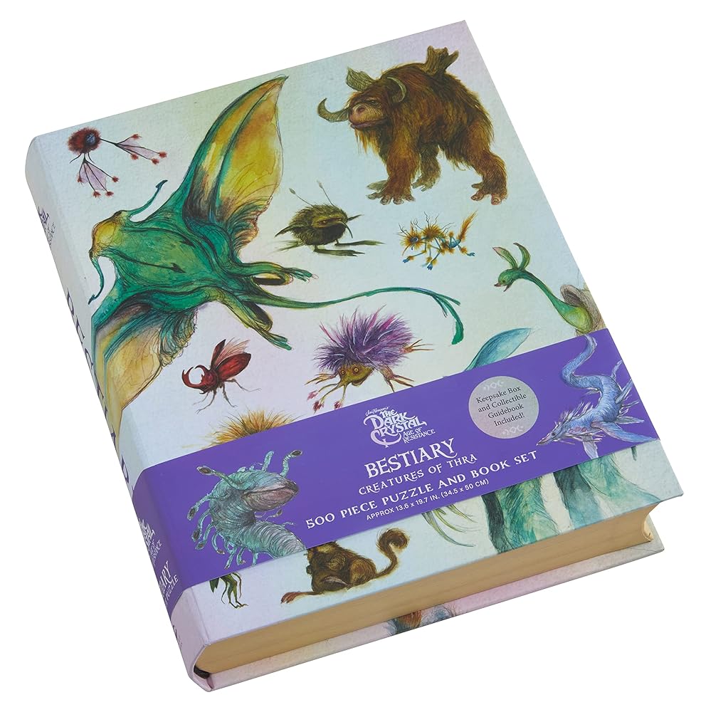 Jim Henson's The Dark Crystal Bestiary Puzzle and Book Set cover image