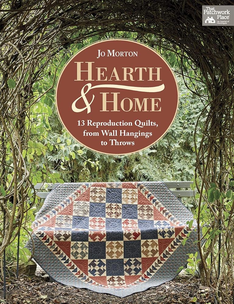 Hearth & Home: 13 Reproduction Quilts, from Wall Hangings to Throws cover image