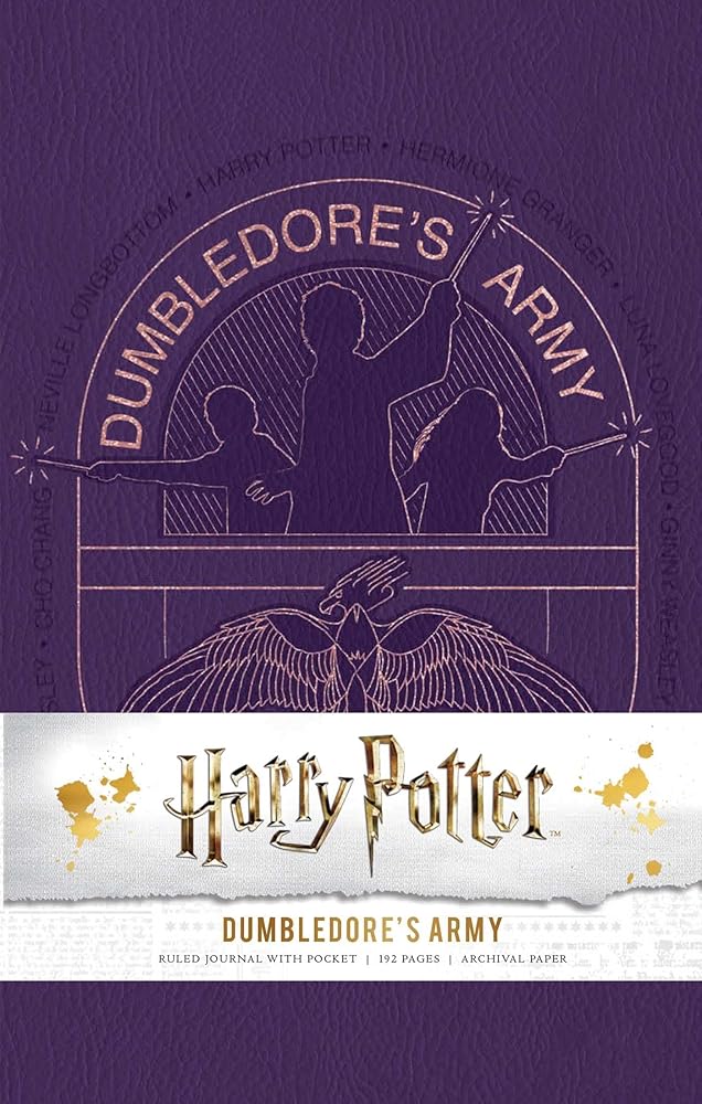 Harry Potter: Dumbledore's Army Hardcover Ruled Journal cover image