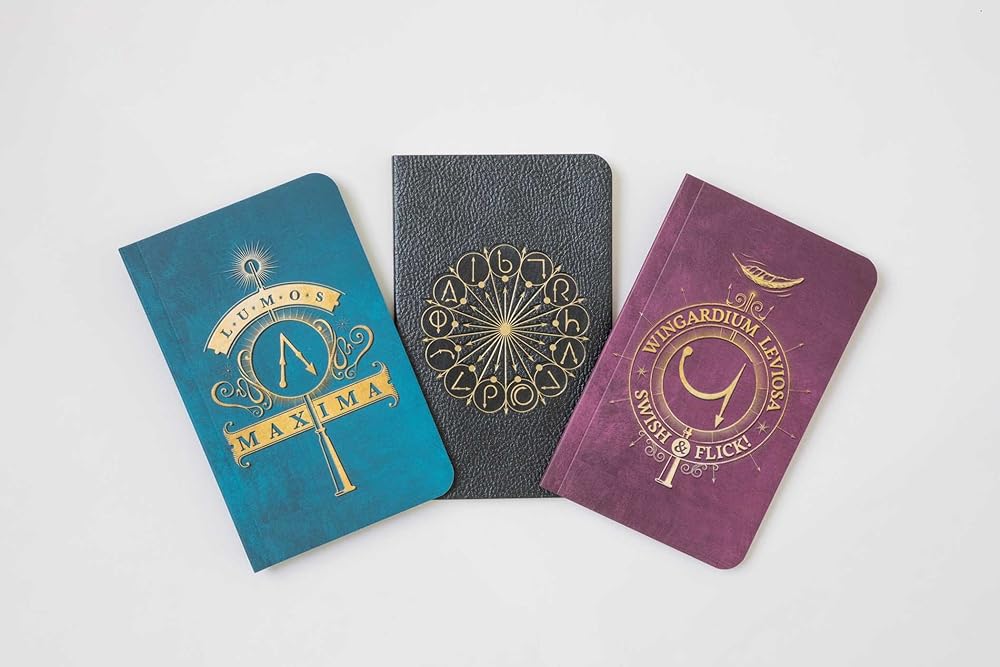 Harry Potter: Spells Pocket Notebook Collection (Set of 3) cover image