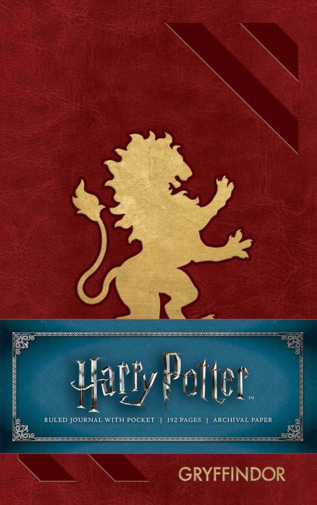 Harry Potter: Gryffindor Ruled Pocket Journal cover image