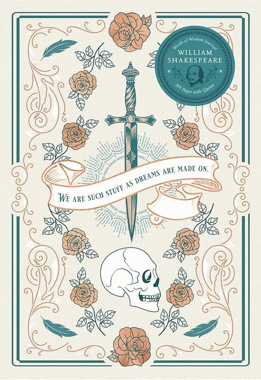 William Shakespeare Words of Wisdom Journal (Literary) cover image