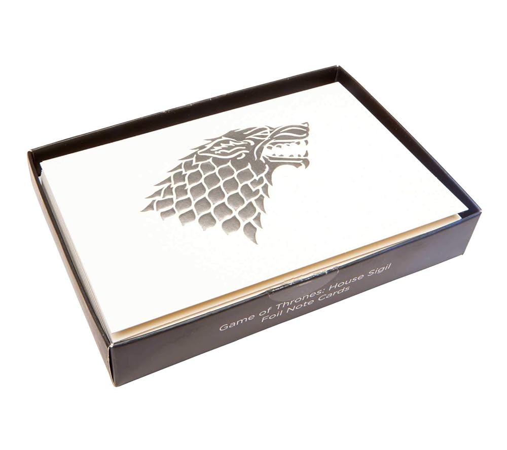 Game of Thrones: House Sigil Foil Note Cards cover image