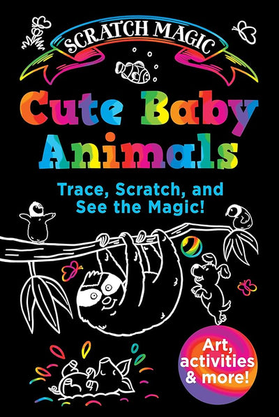 Cute Baby Animals (Scratch Magic) cover image
