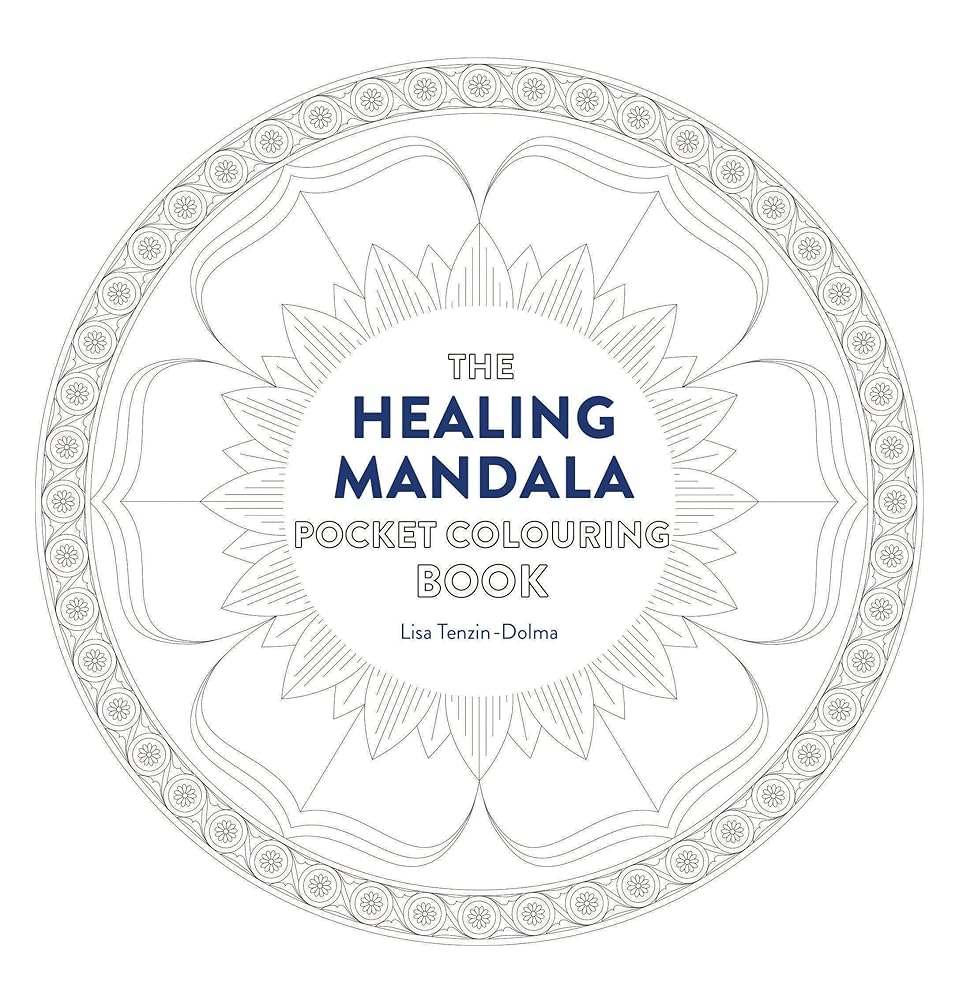 Healing Mandala Pocket Coloring Book: 26 Inspiring Designs for Mindful Meditation and Coloring cover image