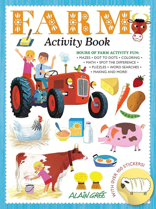 Farm Activity Book (Alain Grée Activity Book) cover image