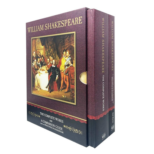 William Shakespeare The Complete Works and A Companion Guide 2 Books Set cover image