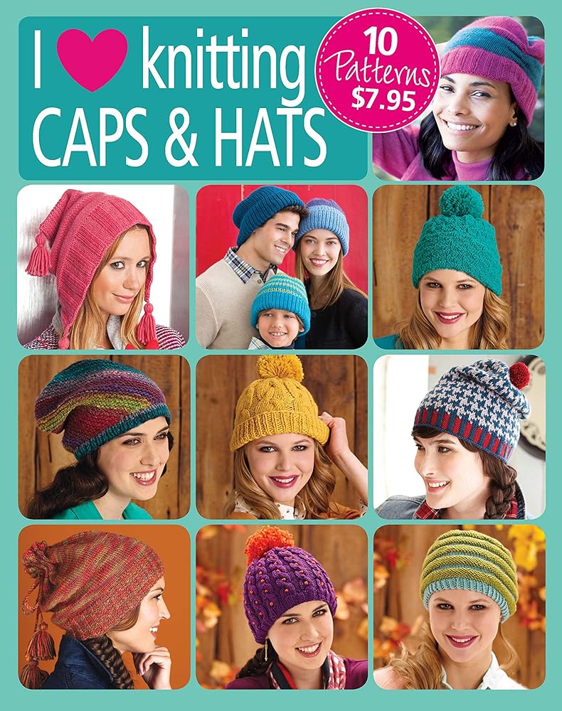 I Love Knitting Caps & Hats cover image