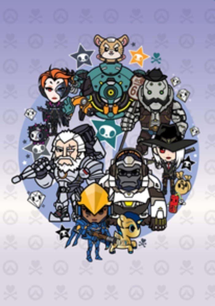 Overwatch Tokidoki X Series 3 Notebook: Heroes Theme cover image