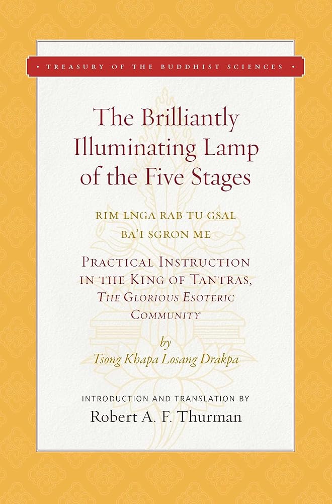 The Brilliantly Illuminating Lamp of the Five Stages (Treasury of the Buddhist Sciences) cover image