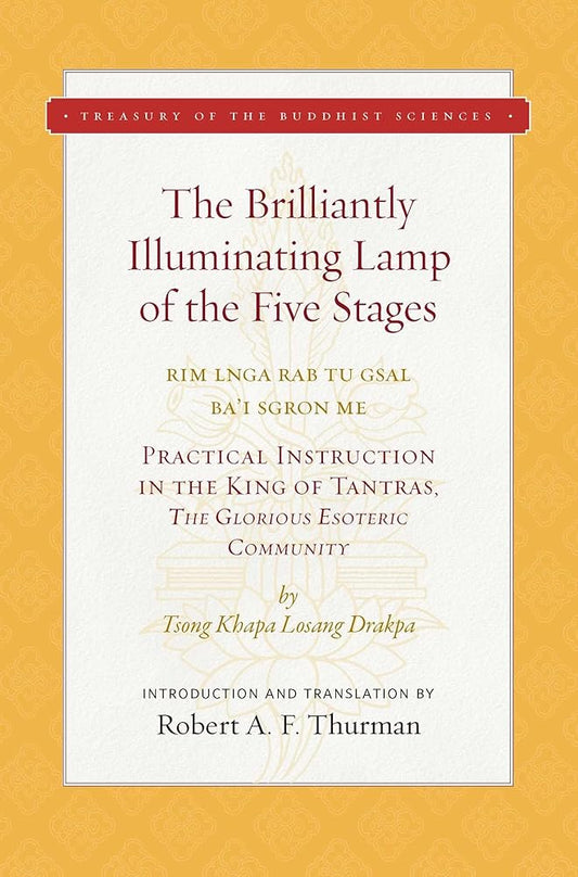 The Brilliantly Illuminating Lamp of the Five Stages (Treasury of the Buddhist Sciences) cover image