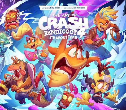 The Art of Crash Bandicoot 4: It's About Time cover image