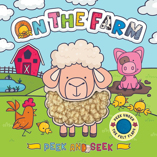 Little Hippo Books Peek and Seek On the Farm Children's Books Ages 1-3 | Touch and Feel Books for Toddlers 1-3 & Baby Books | Best Kid's Books and ... Children's Books and Sensory Books cover image