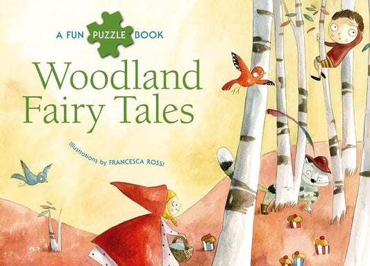 Woodland Fairy Tales: A Fun Puzzle Book cover image
