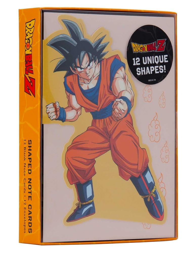 Dragon Ball Z Die-cut Note Card Sets (Set of 12) cover image