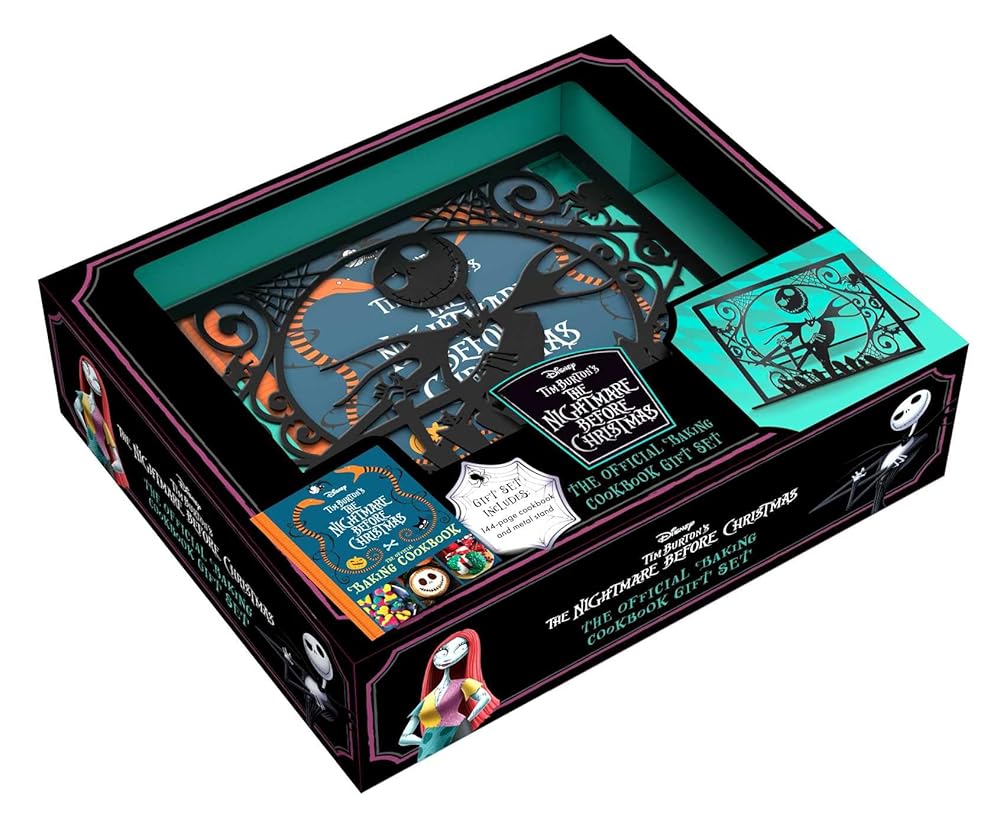 Tim Burton's The Nightmare Before Christmas: Official Baking Cookbook Gift Set: Plus Exclusive Tablet Stand cover image