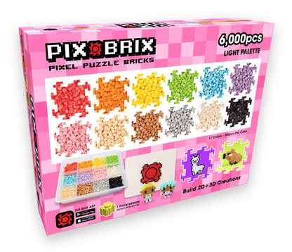6000pc Container - Light Palette