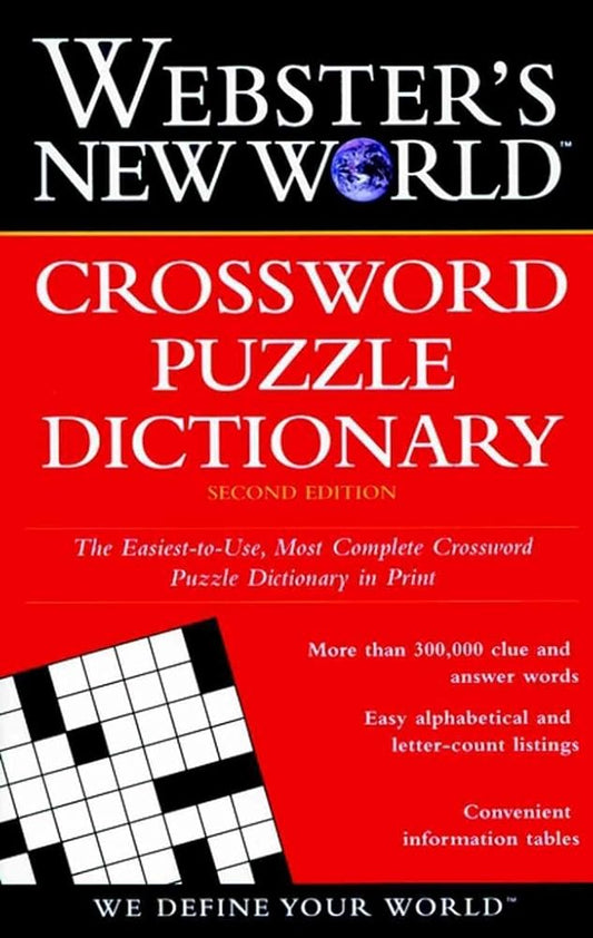 Webster's New World Crossword Puzzle Dictionary cover image