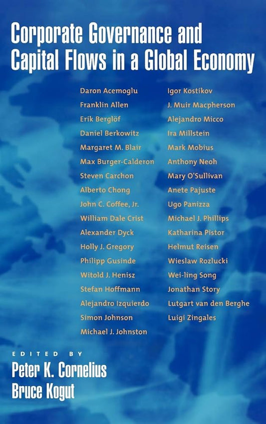 Corporate Governance and Capital Flows in a Global Economy (Global Outlook Book Series) cover image