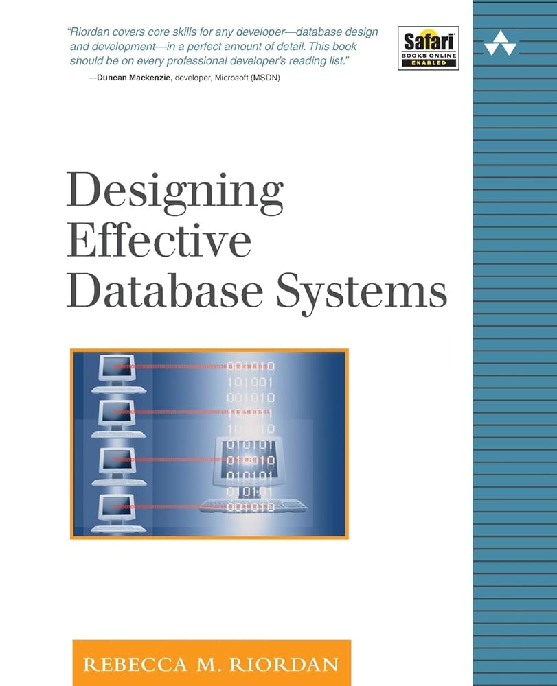 Designing Effective Database Systems cover image