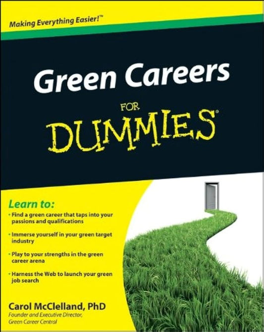 Green Careers For Dummies cover image