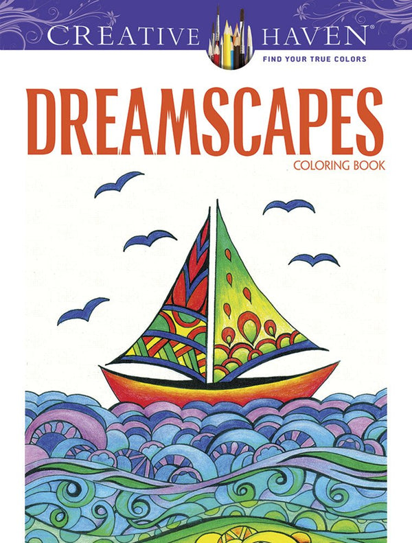 Creative Haven Dreamscapes Coloring Book (Creative Haven Coloring Books) cover image