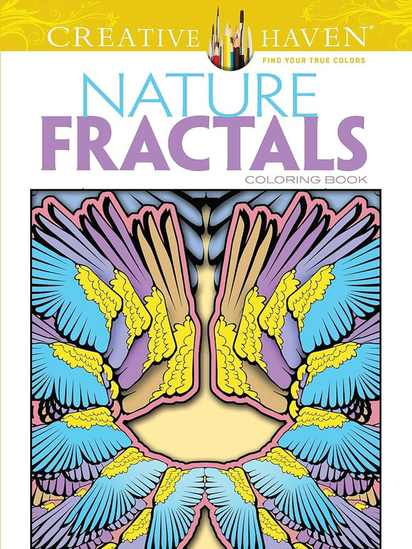 Creative Haven Nature Fractals Coloring Book (Adult Coloring Books: Nature) cover image