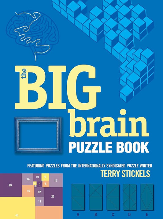 The Big Brain Puzzle Book (Dover Brain Games & Puzzles) cover image