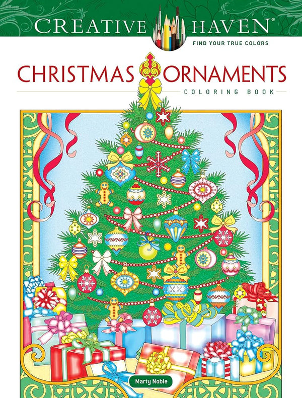 Creative Haven Christmas Ornaments Coloring Book (Adult Coloring Books: Christmas) cover image