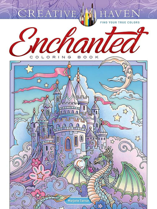 Creative Haven Enchanted Coloring Book cover image