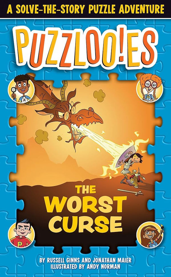 Puzzlooies! The Worst Curse: A Solve-the-Story Puzzle Adventure cover image