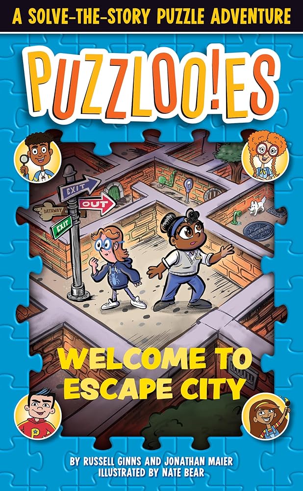 Puzzlooies! Welcome to Escape City: A Solve-the-Story Puzzle Adventure cover image