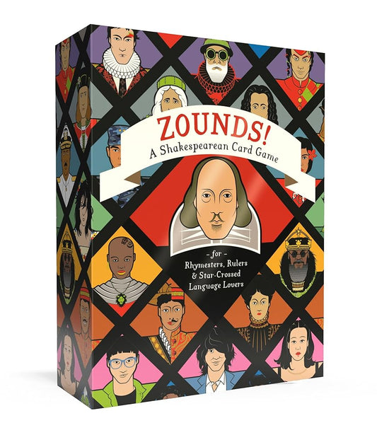 Zounds!: A Shakespearean Card Game for Rhymesters, Rulers, and Star-Crossed Language Lovers cover image