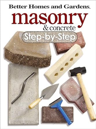 Masonry And Concrete Step-by-step cover image