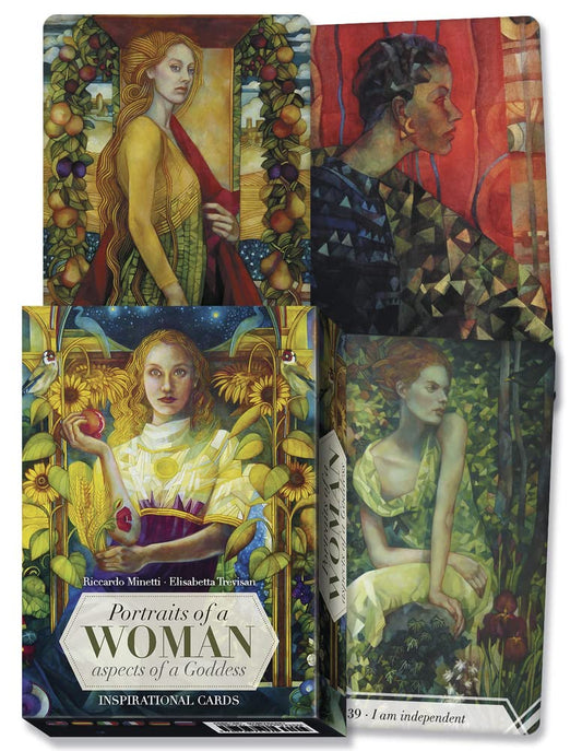 Portraits of a Woman, Aspects of a Goddess Inspirational Cards cover image