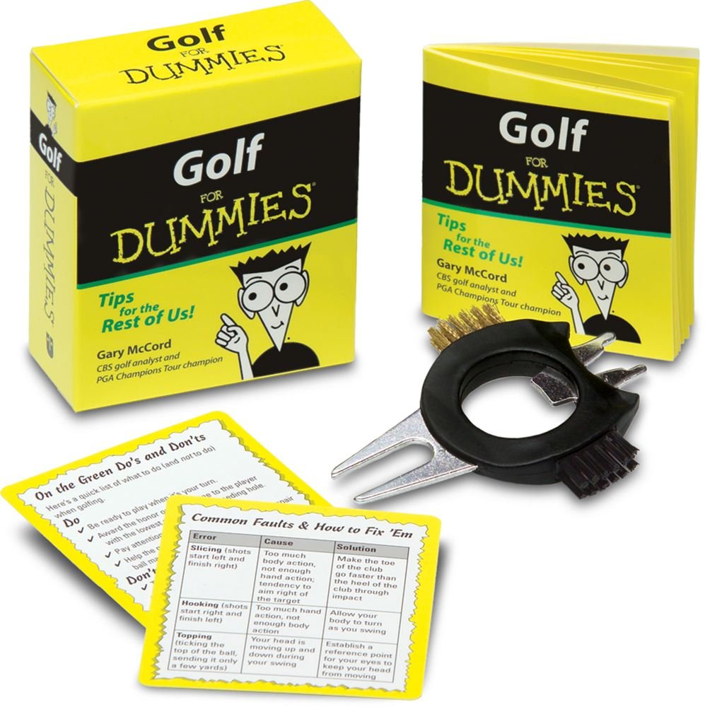 Golf For Dummies Kit cover image