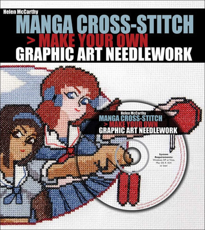 Manga Cross-Stitch: Make Your Own Graphic Art Needlework cover image
