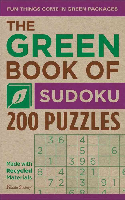 The Green Book of Sudoku: 200 Puzzles cover image