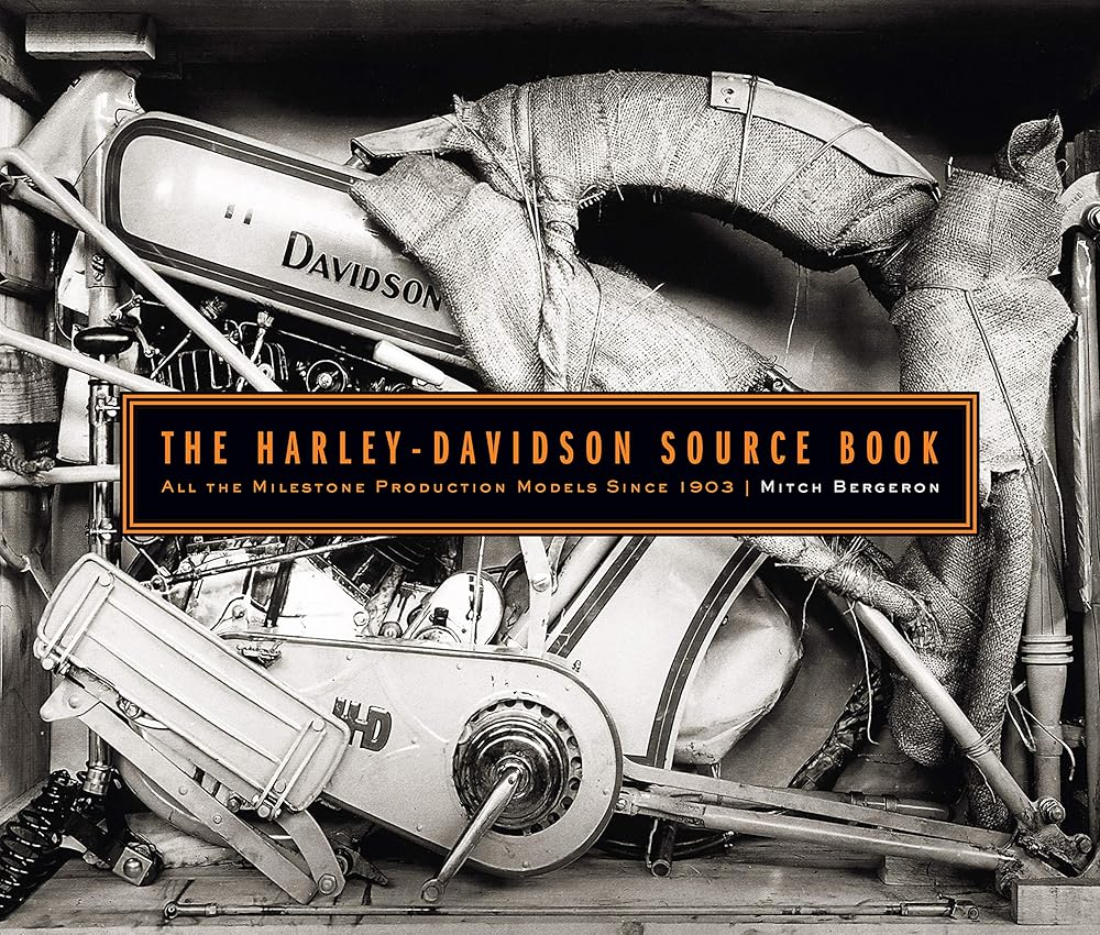 The Harley-Davidson Source Book: All the Milestone Production Models Since 1903 cover image